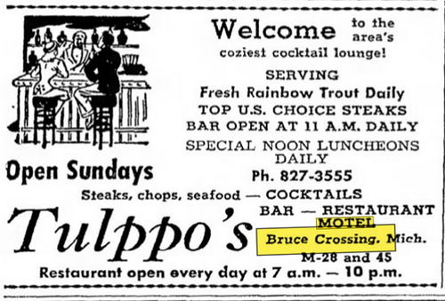 Tulppos - June 1972 Ad